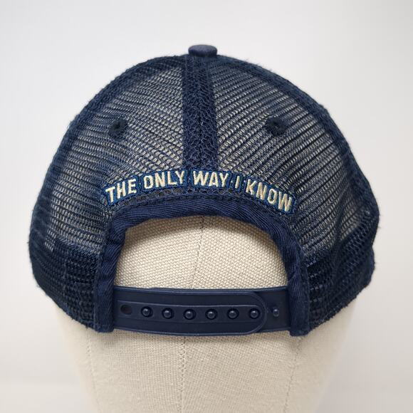Jason Aldean The Only Way I Know Snapback Trucker Hat Blue One Size Embroidered - Picture 6 of 9